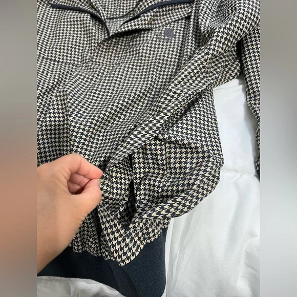 Aureus Black and White Houndstooth Jacket - Picture 6 of 7